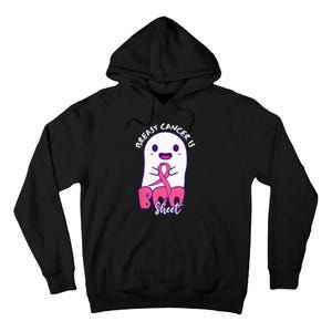 Breast Cancer Is Boo Sheet Cute Ghost Pink Funny Halloween Tall Hoodie