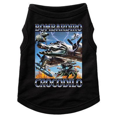 Bombardiro Crocodilo - Italian Brainrot Meme Doggie Tank
