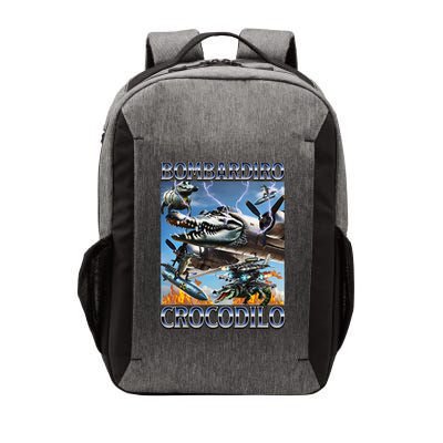 Bombardiro Crocodilo - Italian Brainrot Meme Vector Backpack