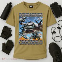 Bombardiro Crocodilo - Italian Brainrot Meme Performance Shirt