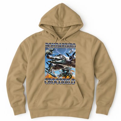 Bombardiro Crocodilo - Italian Brainrot Meme Hoodie