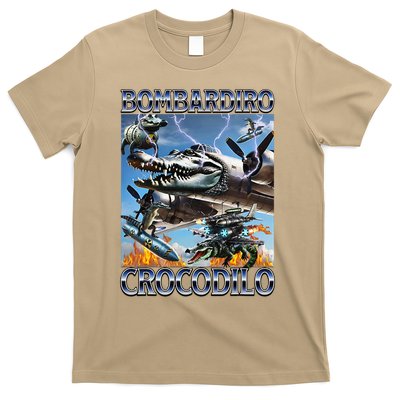 Bombardiro Crocodilo - Italian Brainrot Meme T-Shirt