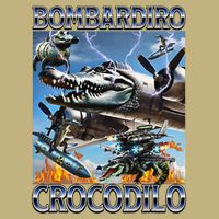 Bombardiro Crocodilo - Italian Brainrot Meme Button
