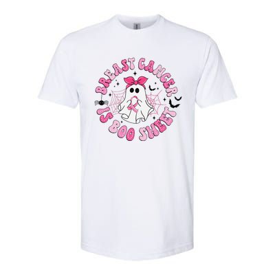 Breast Cancer Is Boo Sheet Ghost Halloween Groovy Costume Softstyle® CVC T-Shirt