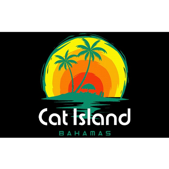 Bahamas Cat Island Bumper Sticker