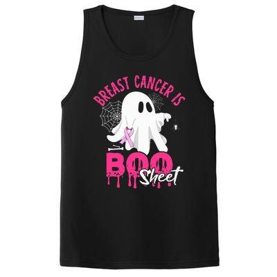 Breast Cancer Is Boo Sheet Halloween Breast Cancer Awareness PosiCharge Competitor Tank