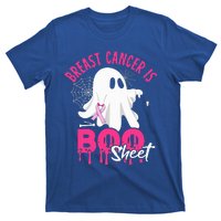 Breast Cancer Is Boo Sheet Halloween Breast Cancer Awareness T-Shirt