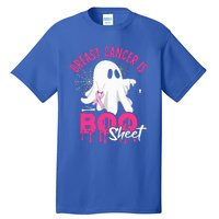 Breast Cancer Is Boo Sheet Halloween Breast Cancer Awareness Tall T-Shirt