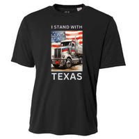 Border Crisis I Stand With Texas Cooling Performance Crew T-Shirt