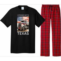 Border Crisis I Stand With Texas Pajama Set