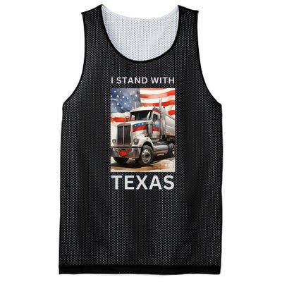 Border Crisis I Stand With Texas Mesh Reversible Basketball Jersey Tank