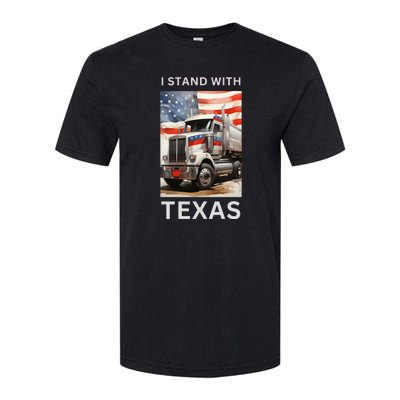 Border Crisis I Stand With Texas Softstyle CVC T-Shirt