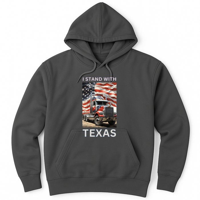 Border Crisis I Stand With Texas Hoodie