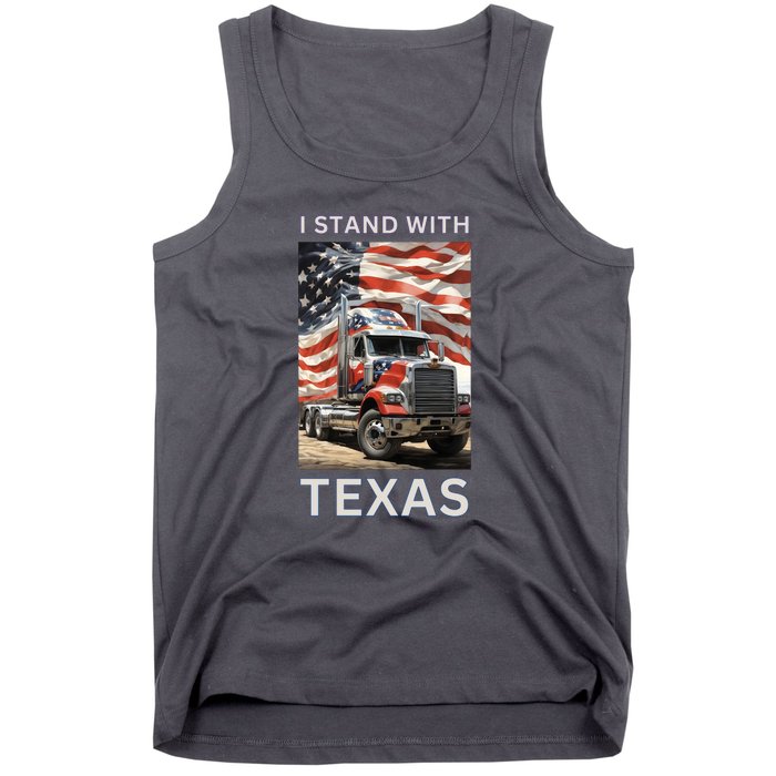 Border Crisis I Stand With Texas Tank Top