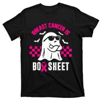 Breast Cancer Is Boo Sheet Halloween Awareness Breast Cancer T-Shirt