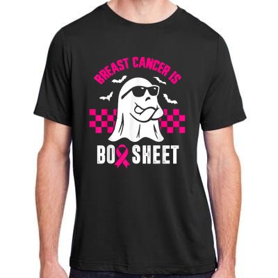 Breast Cancer Is Boo Sheet Halloween Awareness Breast Cancer Adult ChromaSoft Performance T-Shirt