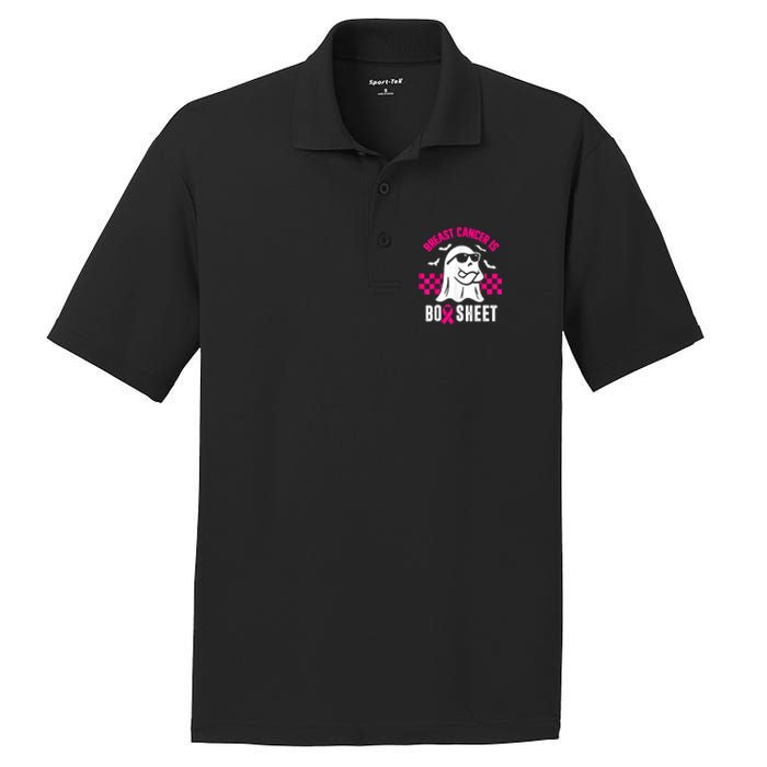 Breast Cancer Is Boo Sheet Halloween Awareness Breast Cancer PosiCharge RacerMesh Polo