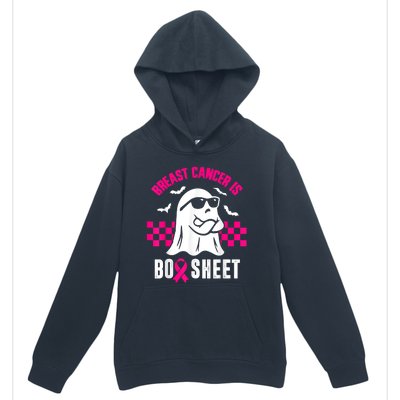 Breast Cancer Is Boo Sheet Halloween Awareness Breast Cancer Urban Pullover Hoodie