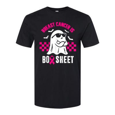 Breast Cancer Is Boo Sheet Halloween Awareness Breast Cancer Softstyle CVC T-Shirt