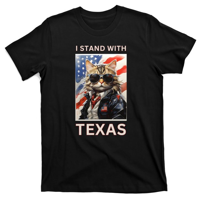 Border Crisis I Stand With Texas T-Shirt