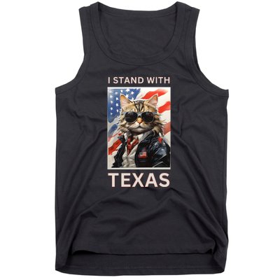 Border Crisis I Stand With Texas Tank Top