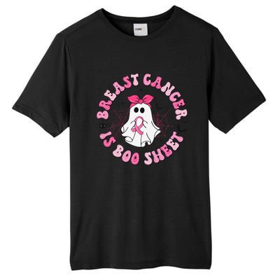 Breast Cancer Is Boo Sheet Pin.K Ghost Witch Halloween Women Tall Fusion ChromaSoft Performance T-Shirt