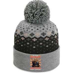 Bengal Cats IM That Legendary Bengal Cat Dad Gift The Baniff Cuffed Pom Beanie