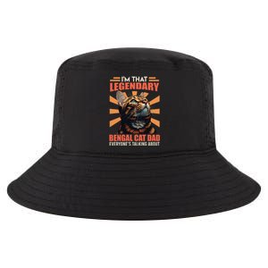 Bengal Cats IM That Legendary Bengal Cat Dad Gift Cool Comfort Performance Bucket Hat