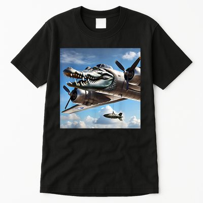Bombardino Crocodilo - Italian Brainrot Meme  Tall T-Shirt