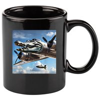 Bombardino Crocodilo - Italian Brainrot Meme  11oz C Handle Ceramic Mug
