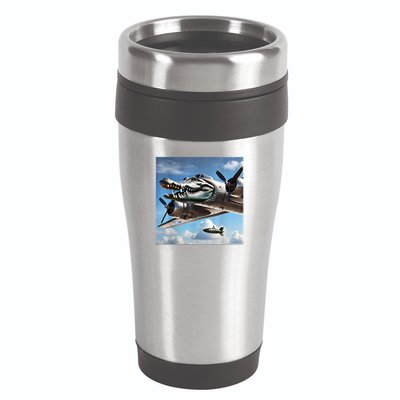 Bombardino Crocodilo - Italian Brainrot Meme  16oz Travel Tumbler