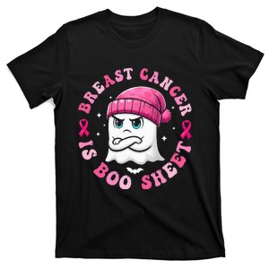 Breast Cancer Is Boo Sheet Retro Halloween Ghost T-Shirt