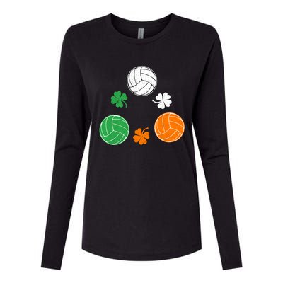 Basketball Clover Irish Flag Costume St Patricks Day Great Gift Womens Cotton Relaxed Long Sleeve T-Shirt