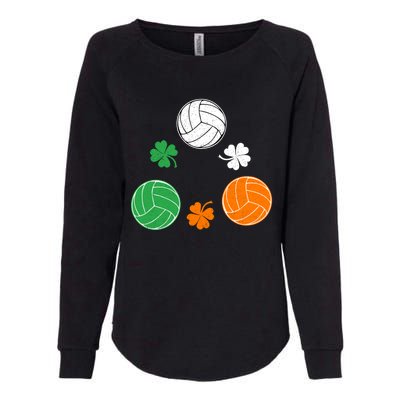 Basketball Clover Irish Flag Costume St Patricks Day Great Gift Womens California Wash Sweatshirt