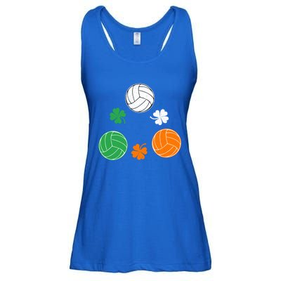 Basketball Clover Irish Flag Costume St Patricks Day Great Gift Ladies Essential Flowy Tank