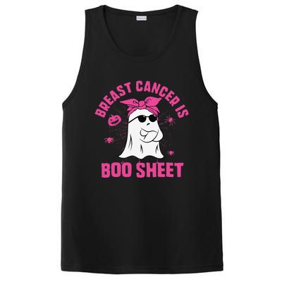 Breast Cancer Is Boo Sheet Ghost Halloween Breast Cancer PosiCharge Competitor Tank