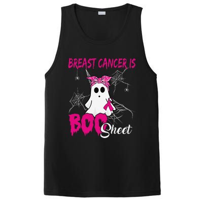 Breast Cancer Is Boo Sheet Ghost Halloween Breast Cancer PosiCharge Competitor Tank