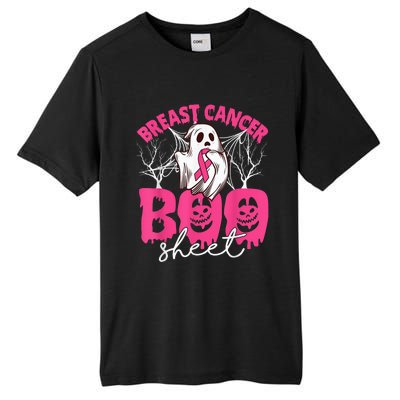 Breast Cancer Is Boo Sheet Breast Cancer Warrior Halloween Tall Fusion ChromaSoft Performance T-Shirt