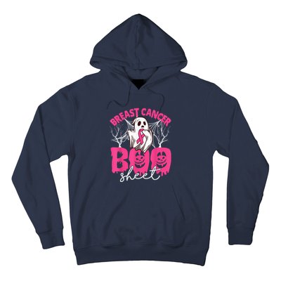 Breast Cancer Is Boo Sheet Breast Cancer Warrior Halloween Hoodie