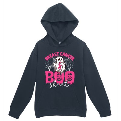 Breast Cancer Is Boo Sheet Breast Cancer Warrior Halloween Urban Pullover Hoodie