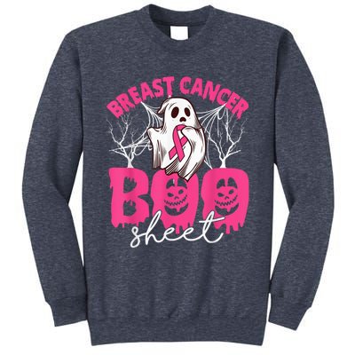 Breast Cancer Is Boo Sheet Breast Cancer Warrior Halloween Sweatshirt