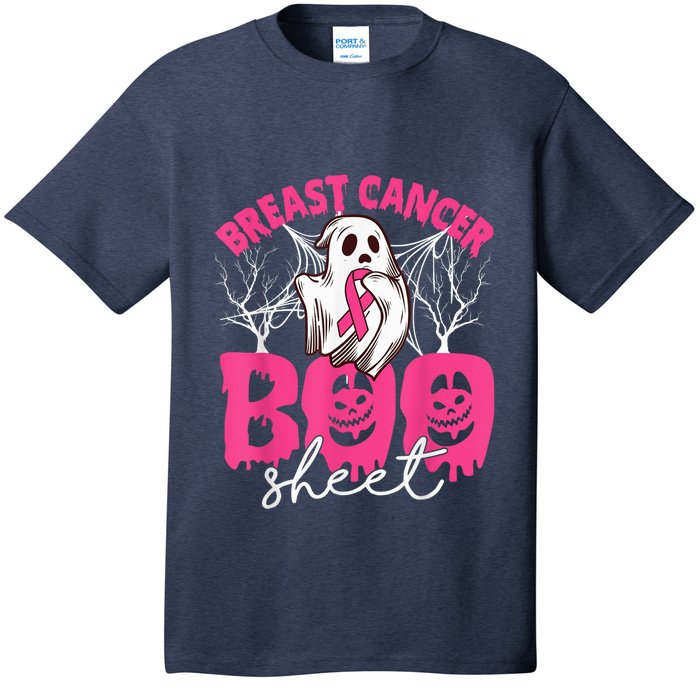 Breast Cancer Is Boo Sheet Breast Cancer Warrior Halloween T-Shirt