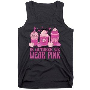 Breast Cancer In October We Wear Pink Tank Top