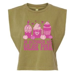 Breast Cancer In October We Wear Pink Garment-Dyed Women's Muscle Tee