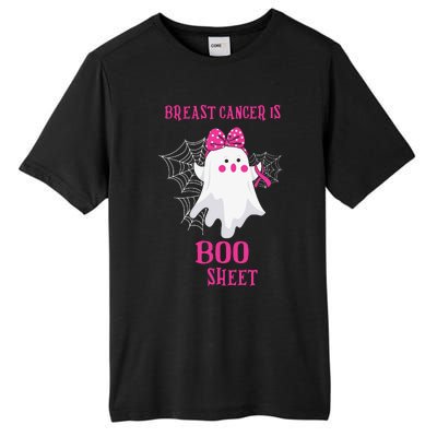 Breast Cancer Is Boo Sheet Halloween Ghost Tall Fusion ChromaSoft Performance T-Shirt