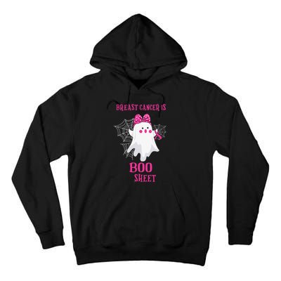 Breast Cancer Is Boo Sheet Halloween Ghost Tall Hoodie