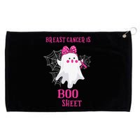 Breast Cancer Is Boo Sheet Halloween Ghost Grommeted Golf Towel