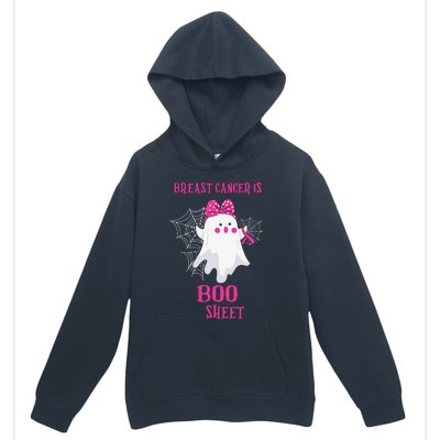 Breast Cancer Is Boo Sheet Halloween Ghost Urban Pullover Hoodie