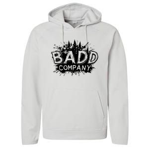 Badd Company Ink Blot Performance Fleece Hoodie