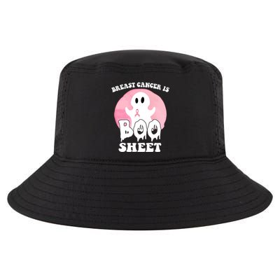 Breast Cancer Is Boo Sheet Funny Ghost Cool Comfort Performance Bucket Hat